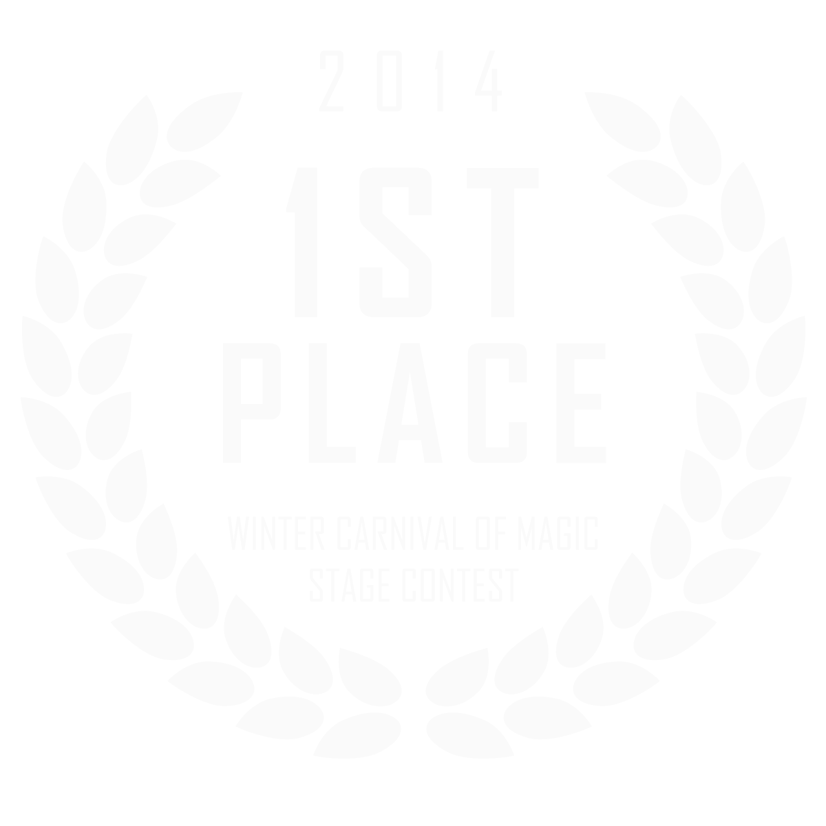 2014 First Place, Winter Carnival of Magic Stage Contest